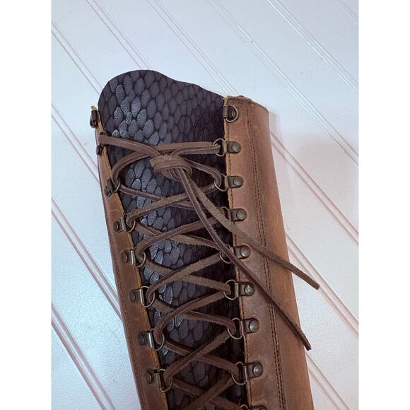 FREEBIRD BY STEVEN WYATT TALL BOOTS IN COGNAC SIZE 6 - Picture 5 of 11